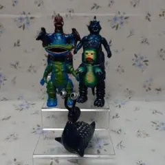 バンダイ　ガチャポン　ブルマァク魂　ウルトラQ怪獣　フルコンプ　5点セット