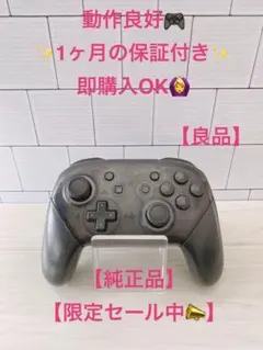 Nintendo switch プロコン　プロコントローラー　純正　動作品46