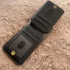 iPhone スマホ MageSafe対応　カードケース　ブラック