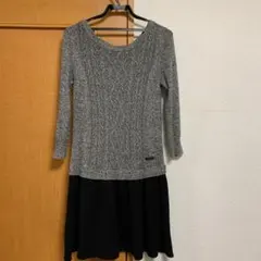 【早い者勝ち】バーバリーブルーレーベル　ドッキングワンピース