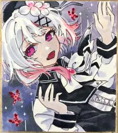 h*✨様 桜庭エマ 魔法少女ノ 魔女裁判 ファンアート アナログイラスト