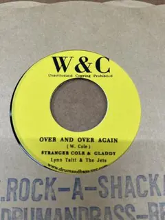 Stranger Cole & Gladdy/Over & Over Again - メルカリ