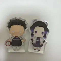鬼滅の刃　ゆらふわアート　アクリルブロック 胡蝶しのぶ/悲鳴嶼行冥 2点セット