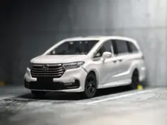 MASDI 1/64 Honda Odyssey ホワイト ダイキャストミニカー