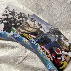 僕のヒーローアカデミア 一番くじ I賞 歴代ビジュアルクリアポスター