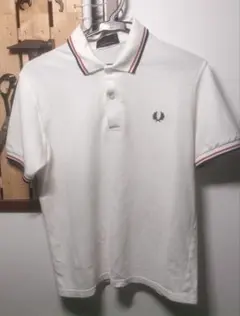FRED PERRY ポロシャツ 英国製 ホワイト M12N 36のサムネイル