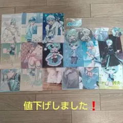 めろんぱーかー そらねこさんブロマイドセットと缶バッジ