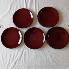 漆器皿 銘々皿 5枚セット