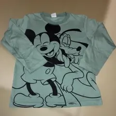 西松屋　Tシャツ　長袖　120cm　ディズニー　ミッキーマウス　プルート