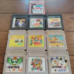 ゲームボーイ ソフトセット 10本