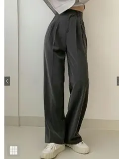 GRLグレー カジュアルパンツ 新品タグ付き
