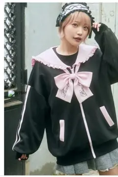アンクルージュ　ジャージセーラーパーカー　Mサイズ