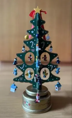 クリスマス ベル付き ツリー ライト＆メロディ オブジェ レトロ クリスマス ベル付き ツリー ライト＆メロディ オブジェ レトロ