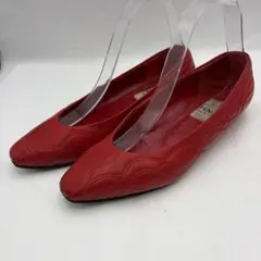 EE107 FENDI パンプス レッド 36.5 約23cmのサムネイル