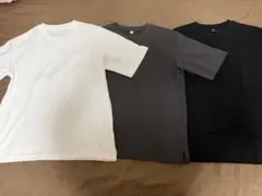 GU ドライポンチTシャツ 3色セット