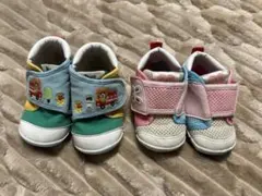ミキハウス　ベビーシューズ 2足セット
