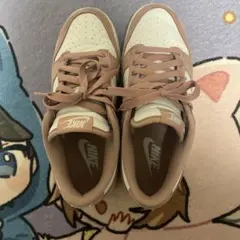 Nike スエード レザー スニーカー ベージュ