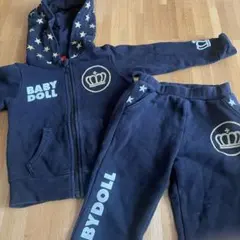 BABYDOLL パーカー セットアップ 90