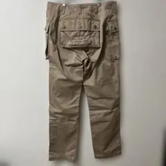 AVIREX エアロ　カーゴパンツ ベージュ Mミリタリー　美品のサムネイル