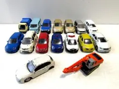 エポック社等　1/72　ミニカー　16台セット　部品取り　ジャンクのサムネイル