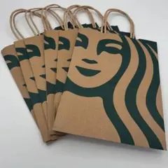 スタバ紙袋 6枚セット