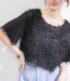 ロペピクニック　　シャギーニットトップスのサムネイル