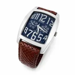 GUESS ゲス STEEL メンズ 腕時計 クォーツ レザー ブルーのサムネイル