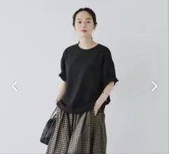 北欧、暮らしの道具店】大人のカットソーブラウス ネイビー S - メルカリ