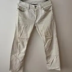 DIESEL SAFADO 0811G ホワイトデニム W30 L30のサムネイル