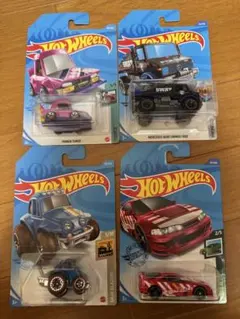 ホットウィール 4台セット