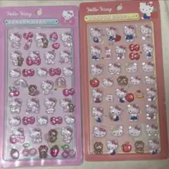 値下げ！ハローキティ 立体シール ボンボンドロップシール2枚