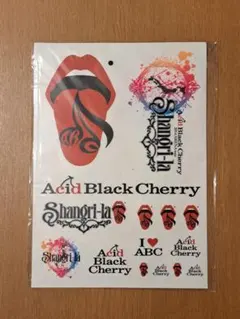 Acid Black Cherry ステッカーシート　未開封
