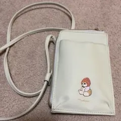 mofusand スマホショルダーポーチ ワンポイント(ふるーつ)モフサンド