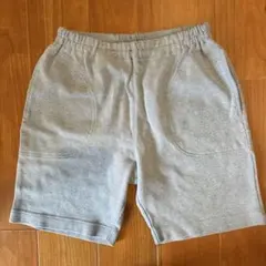 ファミリアグレー ハーフパンツ 車刺繍付き