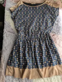 OPAQUE.CLIP オペークドットクリップ リンゴ柄 ブラウス 38