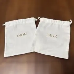 DIOR 巾着袋 2枚セット