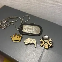OLD STUSSY ドッグタグ Stussy ドッグタグ 2本セット 【公式通販】