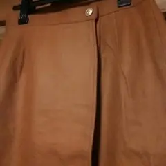 最終再値下げ新品昭和レトロ巻きスカートvintage♡Lサイズ ウールマーク付き