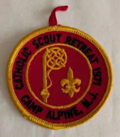 1971年 米国ボーイスカウト Camp Alpine カトリック リトリート