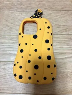 iPhone 15 Pro Max シリコンスマホケース　草間彌生