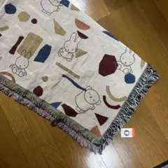 ジャガードブランケットL【Dick Brunaコラボ】　ミッフィー