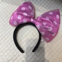 東京ディズニーリゾート カチューシャ ミニーマウス ピンク