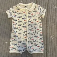プチバトー　ロンパース　12m 74cm