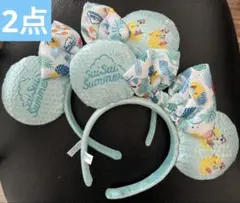 TDR スイスイサマー　カチューシャ　2点　チップ　デール　リボン