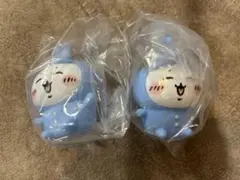 ちいかわ ソフビフィギュア4 ハチワレ カプセルトイ ガチャガチャ パジャマ