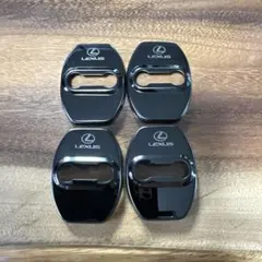 Lexus アクセサリー 4個セット ブラック シルバー