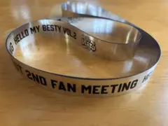 BE:FIRST 2ND FAN MEETING 銀テープ　1本