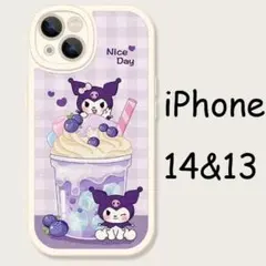 【新品】iPhone14＆13 クロミちゃん スマホケース
