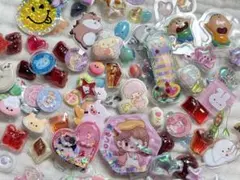 シールおすそ分け　立体シール　シールまとめ売り　大量セット　匿名発送