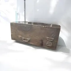 C ​【骨董品】アンティーク 時代箪笥 小箪笥 舟箪笥 古家具 木製 収納